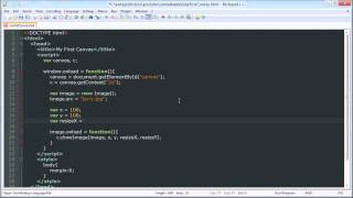 Images - HTML5 Canvas Basics Tutorial 5