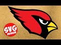 Cardinals Logo SVG - How to Draw SVG Files for Cricut Silhouette - Cuttable Designs