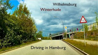 DRIVING IN HAMBURG *[WILHELMSBURG ➡️ WINTERHUDE]**[4K]*