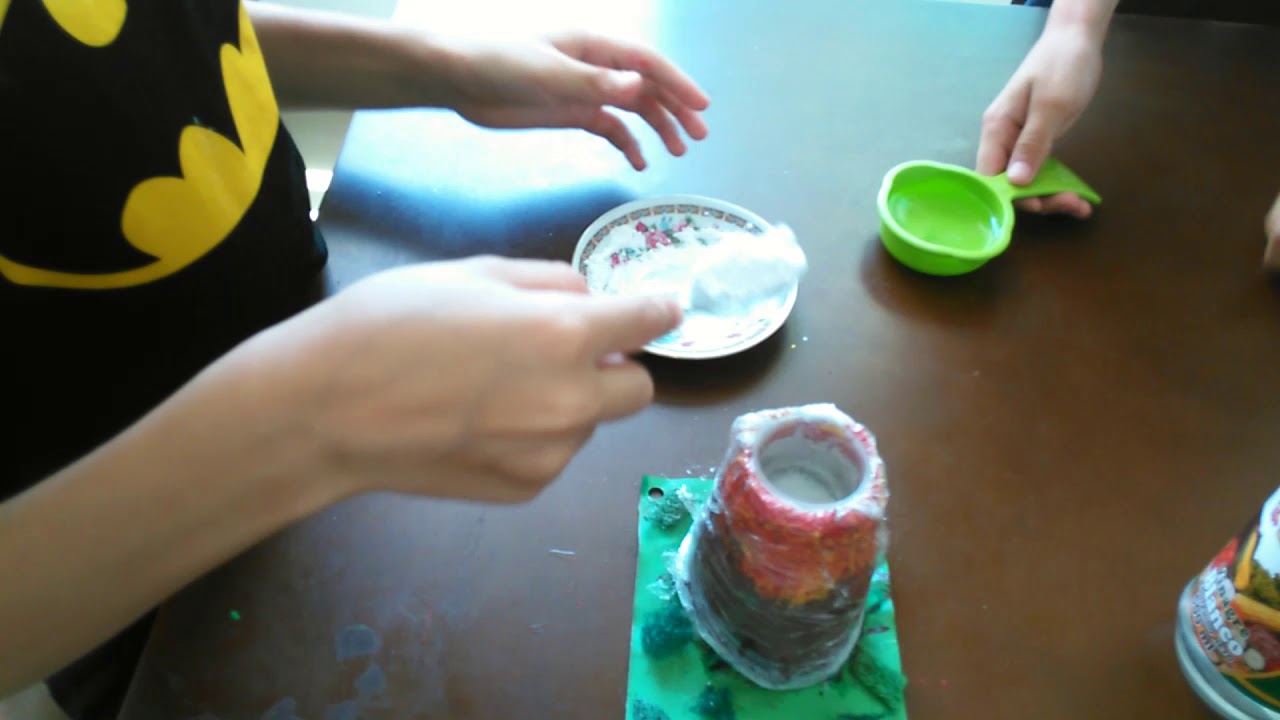 Experimento Del Volcan Youtube