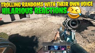 Trolling Randoms With Their Own Voice For 20 Minutes Straight (These Guys Cracking Up)