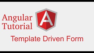 Angular forms tutorial - Template Driven Form