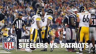 Steelers Score Touchdown and 2-Point Conversion | Steelers vs. Patriots | NFL