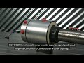 rotocon brushless slip ring vs. conventional slip ring signal noise quality demonstration