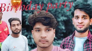 Krishna singh!! Fake Birthday Party 🥳 🙊✌️