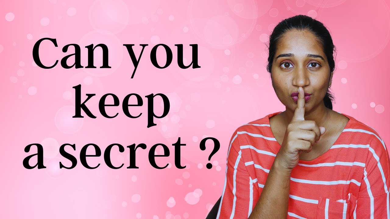 How To Talk About Secrets | Phrases And Idioms To Keep And Spill ...