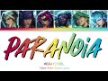 HEARTSTEEL -- PARANOIA ft. BAEKHYUN, tobi lou, ØZI & Cal Scruby (Colour Coded Lyrics) ♫⋆｡♪ ₊˚♬ ﾟ.