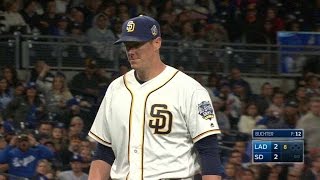 LAD@SD: Buchter strikes out the side in the 8th