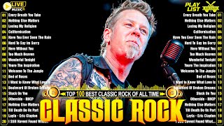 ACDC, Bon Jovi, Eagles, Queen, Nirvana, The Beatles 📀 Top 100 Classic Rock Songs Of All Time