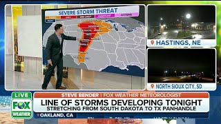 From South Dakota To TX: Severe Storms With Risk Of Tornadoes, Large Hail Begins Friday