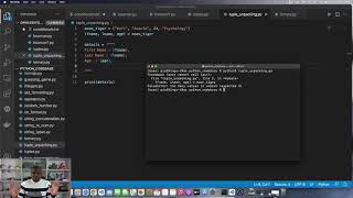 Python Programming 70 : Unpacking Tuples In Python