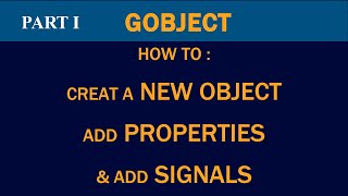 How To Create An Object Using GObject Part I