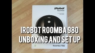 The New iRobot ROOMBA 980 - Unboxing and Setup