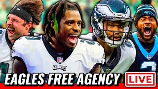 DARIUS SLAY RETURNS! GREEDY WILLIAMS TO PHILLY!!! 😱 | EAGLES FREE AGENCY NEWS (LIVE REACTION)