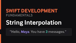 String Interpolation in Swift
