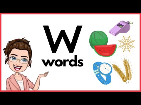 What things start with the letter W?