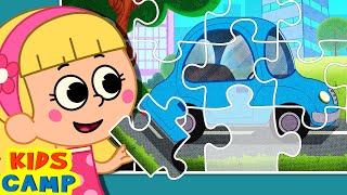 Best Learning Videos for Toddlers | Puzzles for Kids | Learn Transport Vehicles with Puzzles