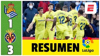 Real Sociedad 1-3 Villarreal. Doblete y asistencia de Moreno en primera victoria de visita | La Liga