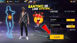 FREE LINK 🔗 SANTINO CHARACTER 🔥 FREE FIRE ll HOW TO GET NEW TELEPORT CHARACTER IN FREE FIRE