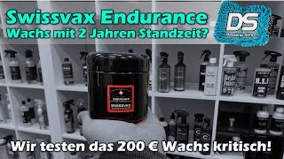 Swissvax Endurance Luxuswachs mit 2 Jahre Standzeit? Hersteller widerspricht sich selbst?