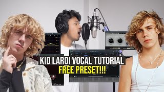 The Kid LAROI Vocal Mixing Tutorial (FREE PRESET)