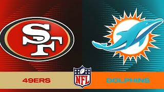 Madden NFL 23 - San Francisco 49ers Vs Miami Dolphins Simulation PS5 All-Madden (Madden 24 Rosters)