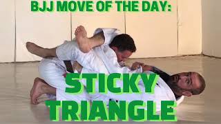 BJJ MOVE OF THE DAY: STICKY TRIANGLE