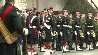 Calgary Highlanders Receive Canadian Forces Unit Commendation