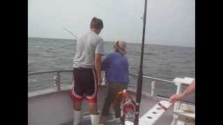 Catching Bluefish in Nantucket Sound