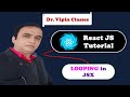React Tutorial #51 Loop Inside React JSX | Dr Vipin Classes