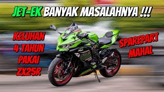 ZX25R MOTOR BERMASALAH❓ INI MASALAH ZX25R YANG MUNCUL SELAMA 4 TAHUN PEMAKAIAN‼️