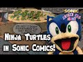 Ninja Turtles in Sonic Comics - Sonic Easter Egg Hunt