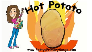 Hot Potato Song for Children (Official Audio Lyrics) Hot Potato Music with Pauses by Patty Shukla