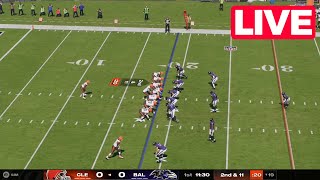 NFL LIVE🔴 Ravens vs Browns | Week 18 Full Game - 2025 NFL 25 EN VIVO