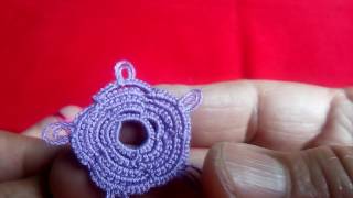 90-Shuttle tatting#Lesson-21,concentric circles(Hindi/Urdu)