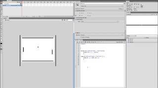 Flash/Actionscript tutorial Pong game (unbeatable version)