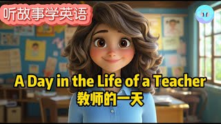 【听故事学英语】：A Day in the Life of a Teacher | 教师的一天 | 提升英语听力