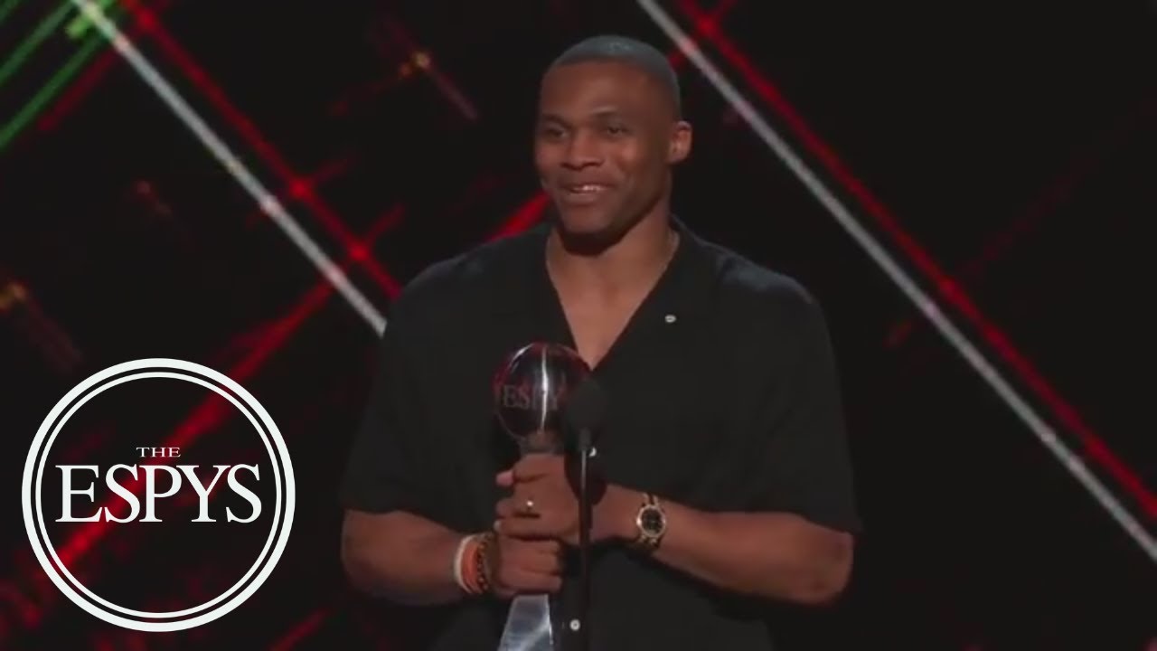 Russell Westbrook Wins Best Male Athlete | The ESPYS | ESPN - Win Big ...