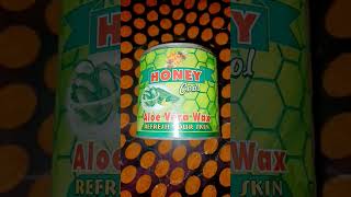 best honey 🍯 cold aloe Vera wax #waxing #cold