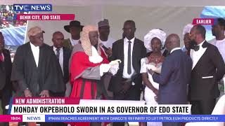 Monday Okpebholo Sworn In As Governor Of Edo State