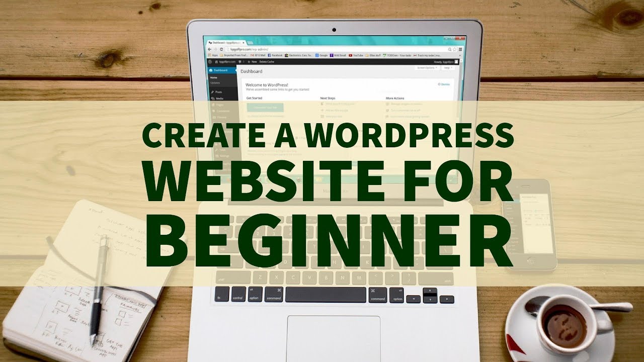 Create A WordPress Website For Beginner - YouTube