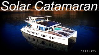 Serenity 64: Amazing Solar Powered Catamaran Yacht