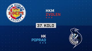 37.kolo HKM Zvolen - HK Poprad HIGHLIGHTS