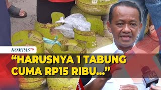 Alasan Bahlil Buat Aturan Beli Gas Elpiji 3 Kg Lewat Pangkalan Bukan Pengecer