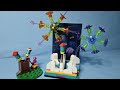 time lapse build of lego 40689 firework celebrations