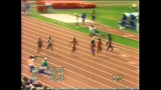 FloJo 10.49 100m World Record 1988 Olympic Trials