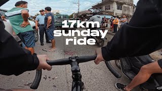 POV: Fixed Gear ┃17km Sunday Ride in CDO, PH  ( Minor vehicle collison spotted in JR Borja Street! )