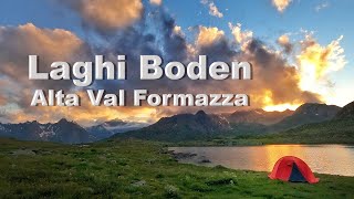 Laghi Boden - Alta Val Formazza (25-26 luglio 2020)