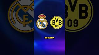 Prono FINALE LDC (REAL Madrid vs Dortmund) ✅🏆 #foot #football #shorts