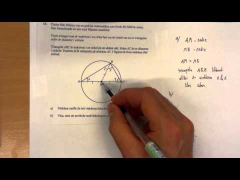 Nationella Provet I Matematik 2b Vt 2012 - Del 2 - YouTube